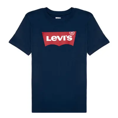 Levis BATWING TEE boys's Children's T shirt in Marine