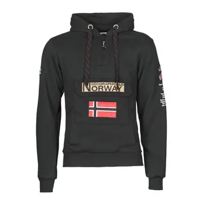 Geographical Norway GYMCLASS men's Sweatshirt in Black