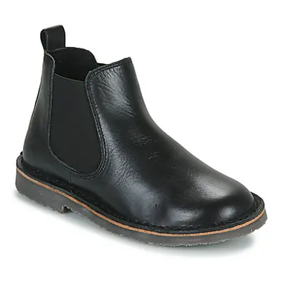 Citrouille et Compagnie HOUVETTE girls's Children's Mid Boots in Black