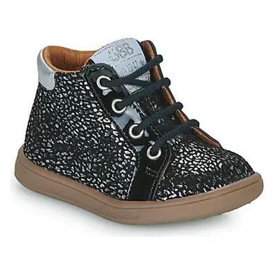 GBB FAMIA girls's Children's Shoes (High-top Trainers) in Black