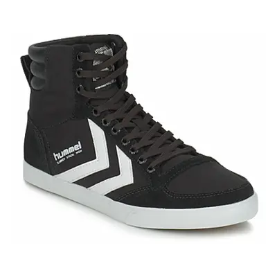 Hummel SLIMMER STADIL HIGH men's Shoes (High-top Trainers) in Black