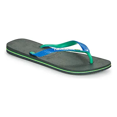 Havaianas BRASIL MIX men's Flip flops / Sandals (Shoes) in Black