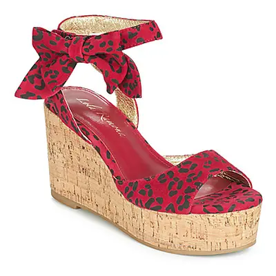 Lola Ramona NINA women's Sandals in Red