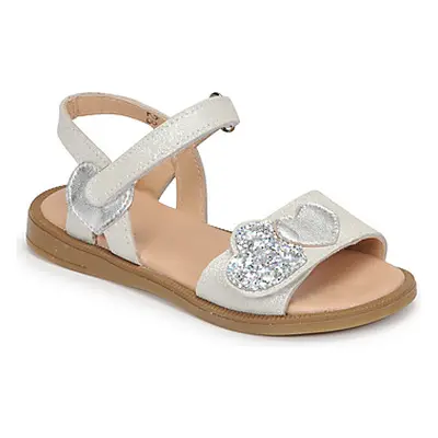 Acebo's 5500SU-BLANCO girls's Children's Sandals in White