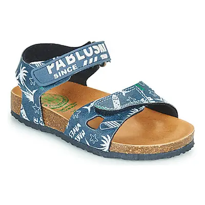 Pablosky FOUNIR boys's Children's Sandals in Blue