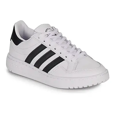 Adidas Novice J girls's Children's Shoes (Trainers) in White