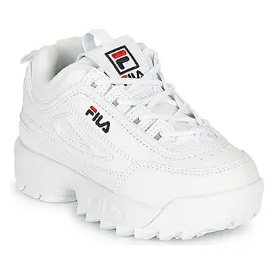 Fila DISRUPTOR INFANTS boys's Children's Shoes (Trainers) in White