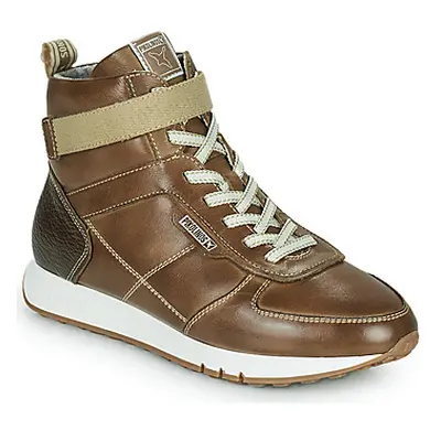 Pikolinos BARCELONA women's Shoes (High-top Trainers) in Brown