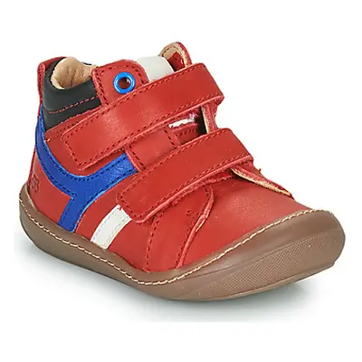 GBB COUPI boys's Children's Shoes (High-top Trainers) in Red