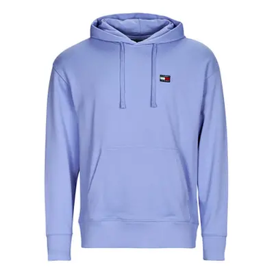 Tommy Jeans TJM RLX XS BADGE HOODIE men's Sweatshirt in Blue