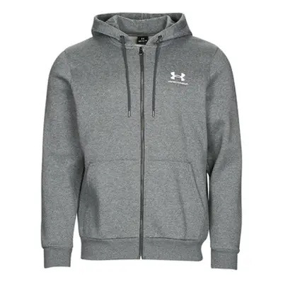 Under Armour UA Essential Fleece FZ Hood men's Sweatshirt in Grey