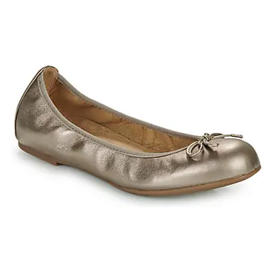 Unisa ACOR women's Shoes (Pumps / Ballerinas) in Gold