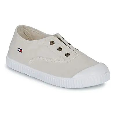 Tommy Hilfiger EMILY girls's Children's Shoes (Trainers) in Beige