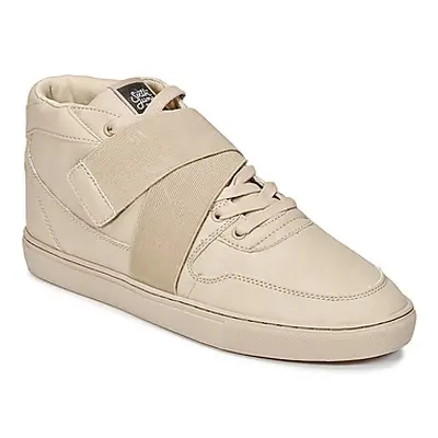 Sixth June NATION STRAP men's Shoes (High-top Trainers) in Beige