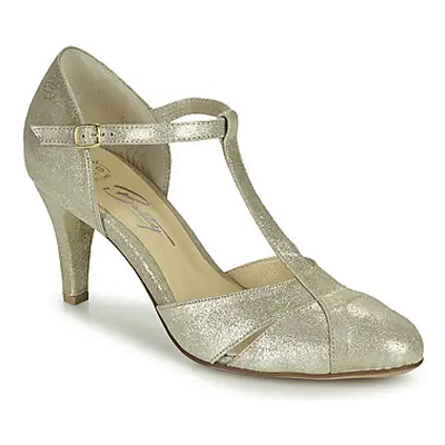 Betty London MASETTE women's Court Shoes in Gold