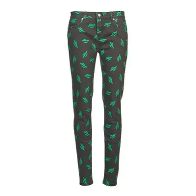 American Retro TINA women's Skinny Jeans in Green