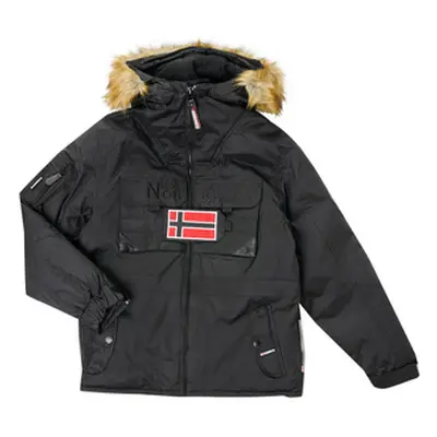 Geographical Norway BENCH boys's Children's Parka in Black