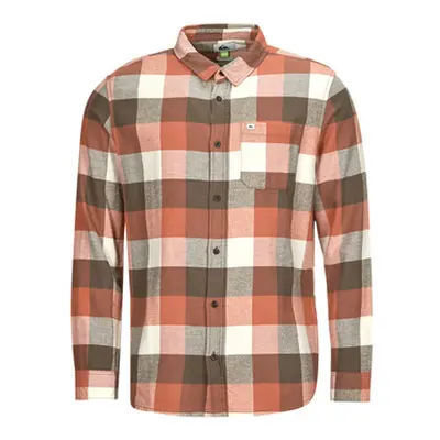 Quiksilver MOTHERFLY men's Long sleeved Shirt in Multicolour