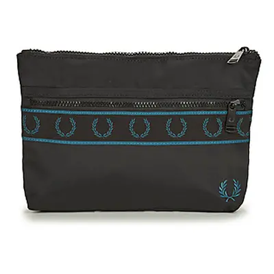 Fred Perry CONTRAST TAPE SACOCHE BAG women's Hip bag in Black