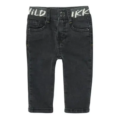 Ikks ECHOGRAPHISE boys's Children's jeans in Black