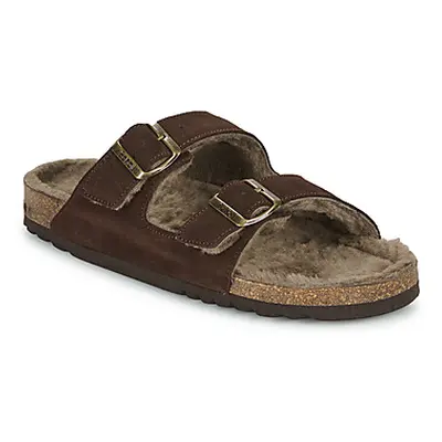 Scholl JULIEN men's Mules / Casual Shoes in Brown