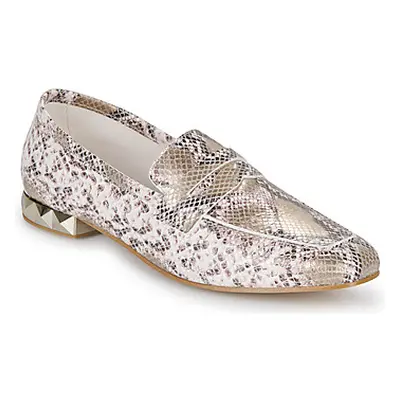 Otess / Zoï 13650-JAYPUR-PLATINA women's Loafers / Casual Shoes in Gold