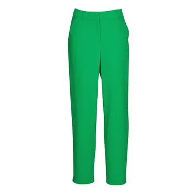 Vero Moda VMZELDA H/W STRAIGHT PANT EXP NOOS women's Trousers in Green