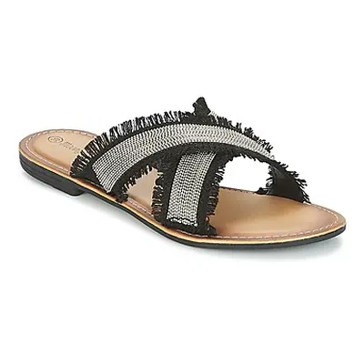 Moony Mood IRTA women's Mules / Casual Shoes in Black