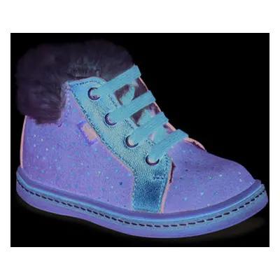 GBB JUNA girls's Children's Shoes (High-top Trainers) in Kaki