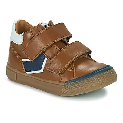 GBB ONDINO boys's Children's Shoes (High-top Trainers) in Brown