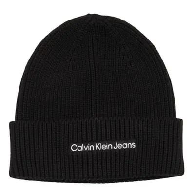 Calvin Klein Jeans INSTITUTIONAL BEANIE men's Beanie in Black