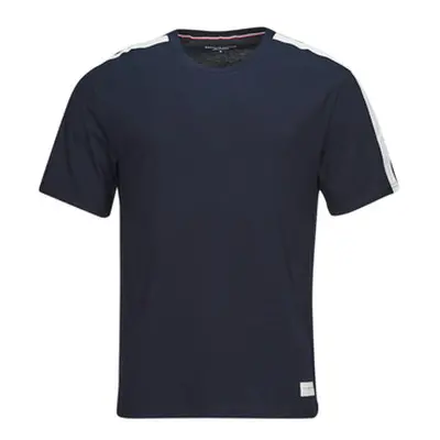 Tommy Hilfiger SS TEE LOGO men's T shirt in Marine