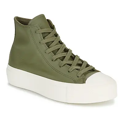 Converse CHUCK TAYLOR ALL STAR LIFT women's Shoes (High-top Trainers) in Kaki