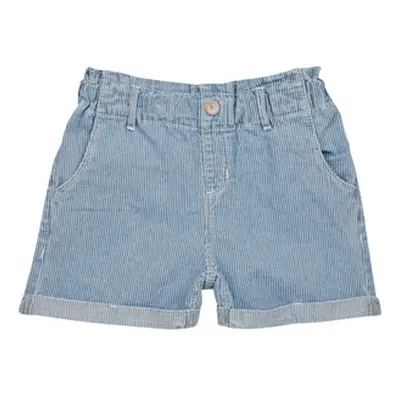 Name it NKFBELLA HW REG DNM SHORTS girls's Children's shorts in Blue