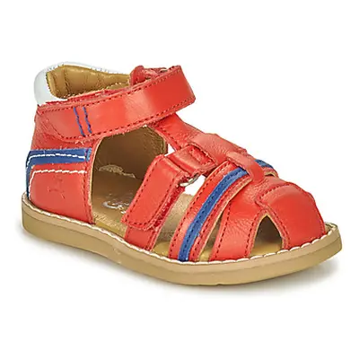 GBB FREROT boys's Children's Sandals in Red