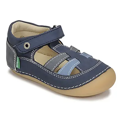 Kickers SUSHY boys's Children's Sandals in Blue