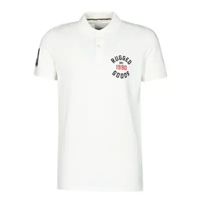 Jack & Jones JJAPPLICA men's Polo shirt in White