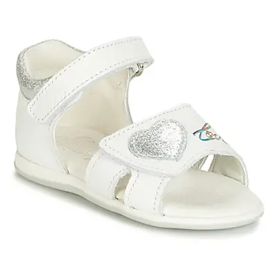 Citrouille et Compagnie JAFALGA girls's Children's Sandals in White