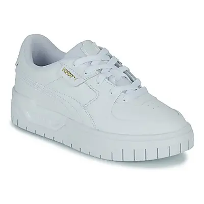 Puma Cali Dream Lth Wns women's Shoes (Trainers) in White