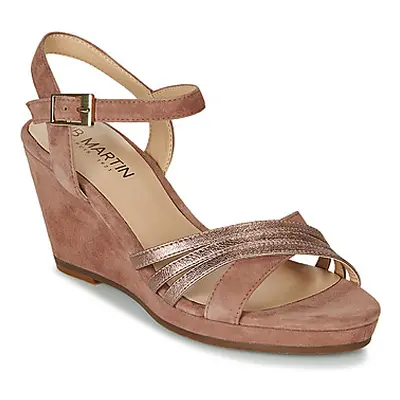 JB Martin QUOLIDAYS women's Sandals in Brown