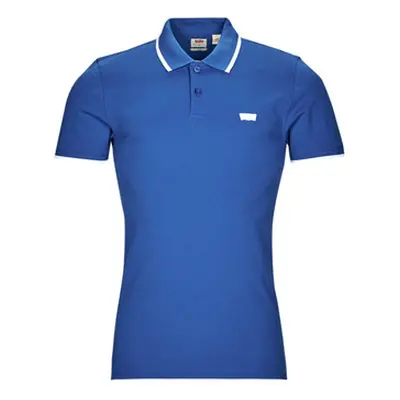 Levis SLIM HOUSEMARK POLO men's Polo shirt in Blue