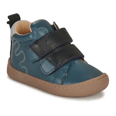 Easy Peasy MY FLEXOO VELCRO boys's Children's Shoes (High-top Trainers) in Blue