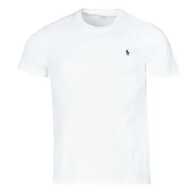 Polo Ralph Lauren T-SHIRT AJUSTE COL ROND EN COTON LOGO PONY PLAYER men's T shirt in White