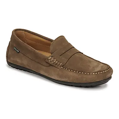 Pellet Cador men's Loafers / Casual Shoes in Beige