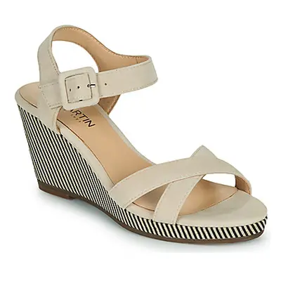 JB Martin QUERIDA women's Sandals in Beige