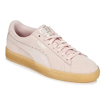 Puma SUEDE CLASSIC BUBBLE W'S women's Shoes (Trainers) in Pink