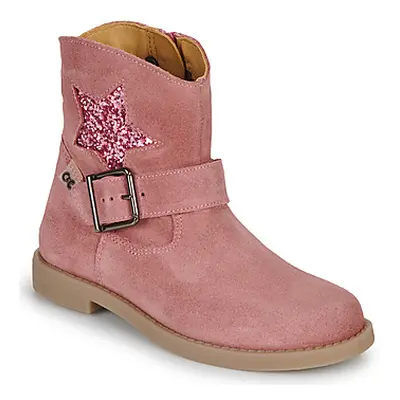 Citrouille et Compagnie NEW 17 girls's Children's Mid Boots in Pink