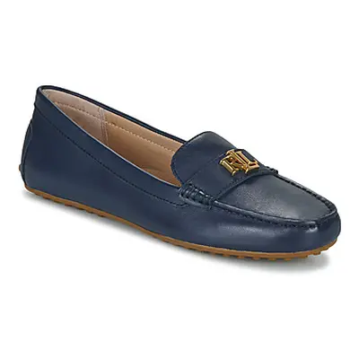 Lauren Ralph Lauren BARNSBURY-FLATS-DRIVER women's Loafers / Casual Shoes in Marine