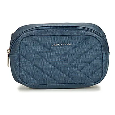 LANCASTER CANVAS MATELASSÉ women's Hip bag in Marine