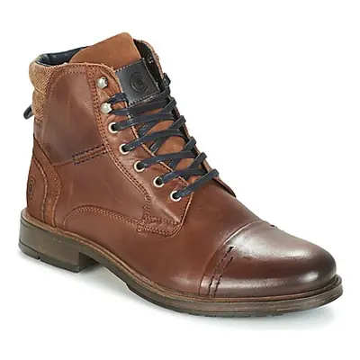 Casual Attitude HOKES men's Mid Boots in Brown